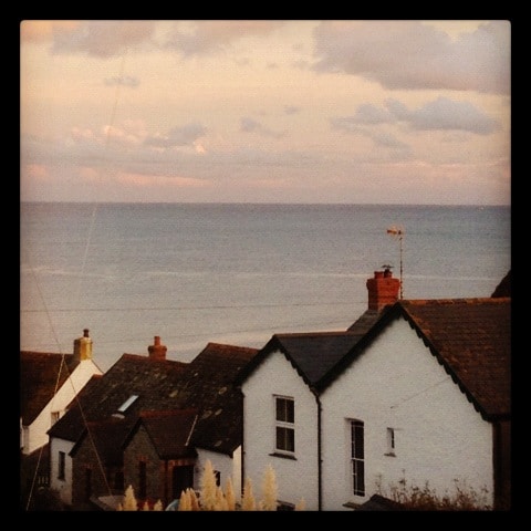 The view from our room! The sea! Wahoo!