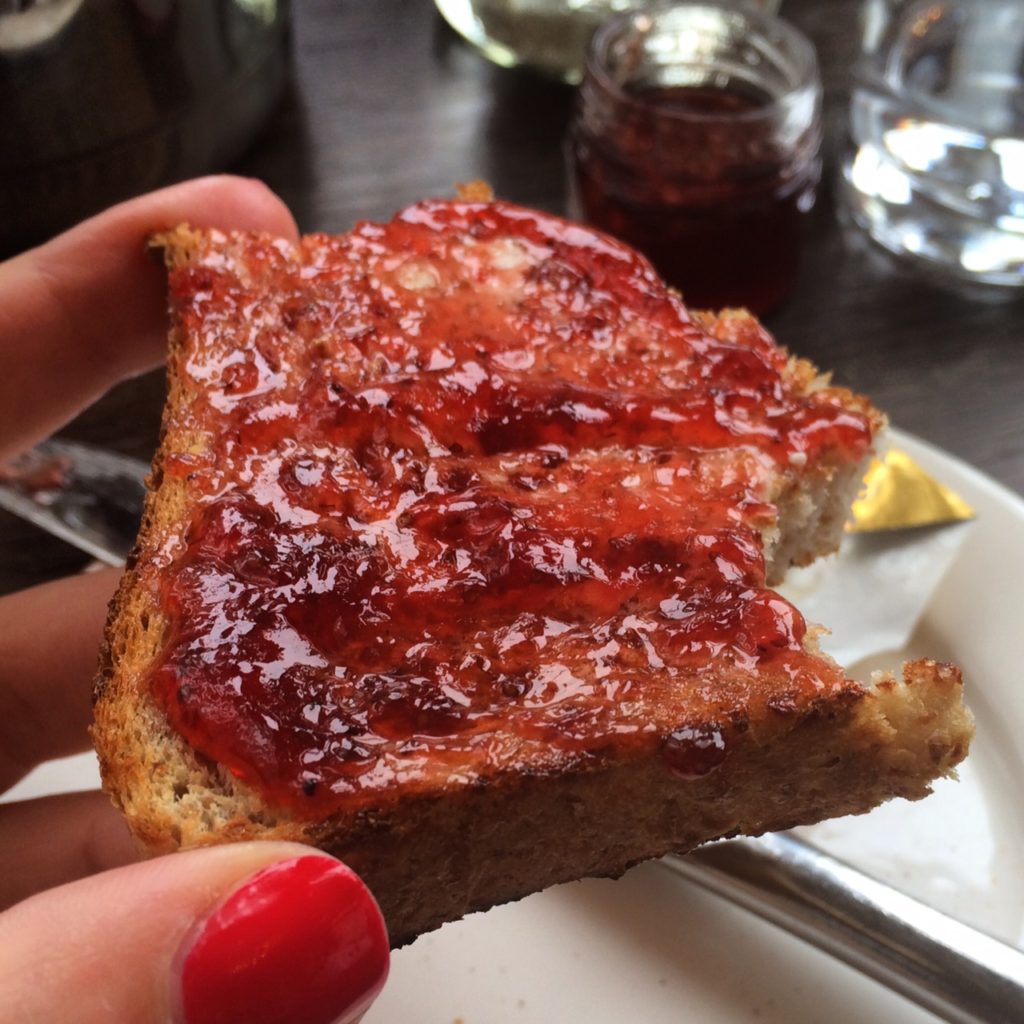 Brekky at the Charing Cross Hotel on Monday morning