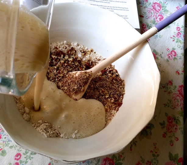 Add 150ml almond milk, or coconut milk if you prefer (I used almond milk)
