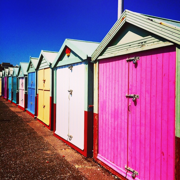 Beach Huts in Brighton - Poppy Loves