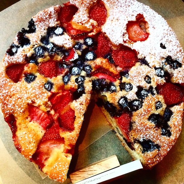 Berry Cake at Gail's Bakery