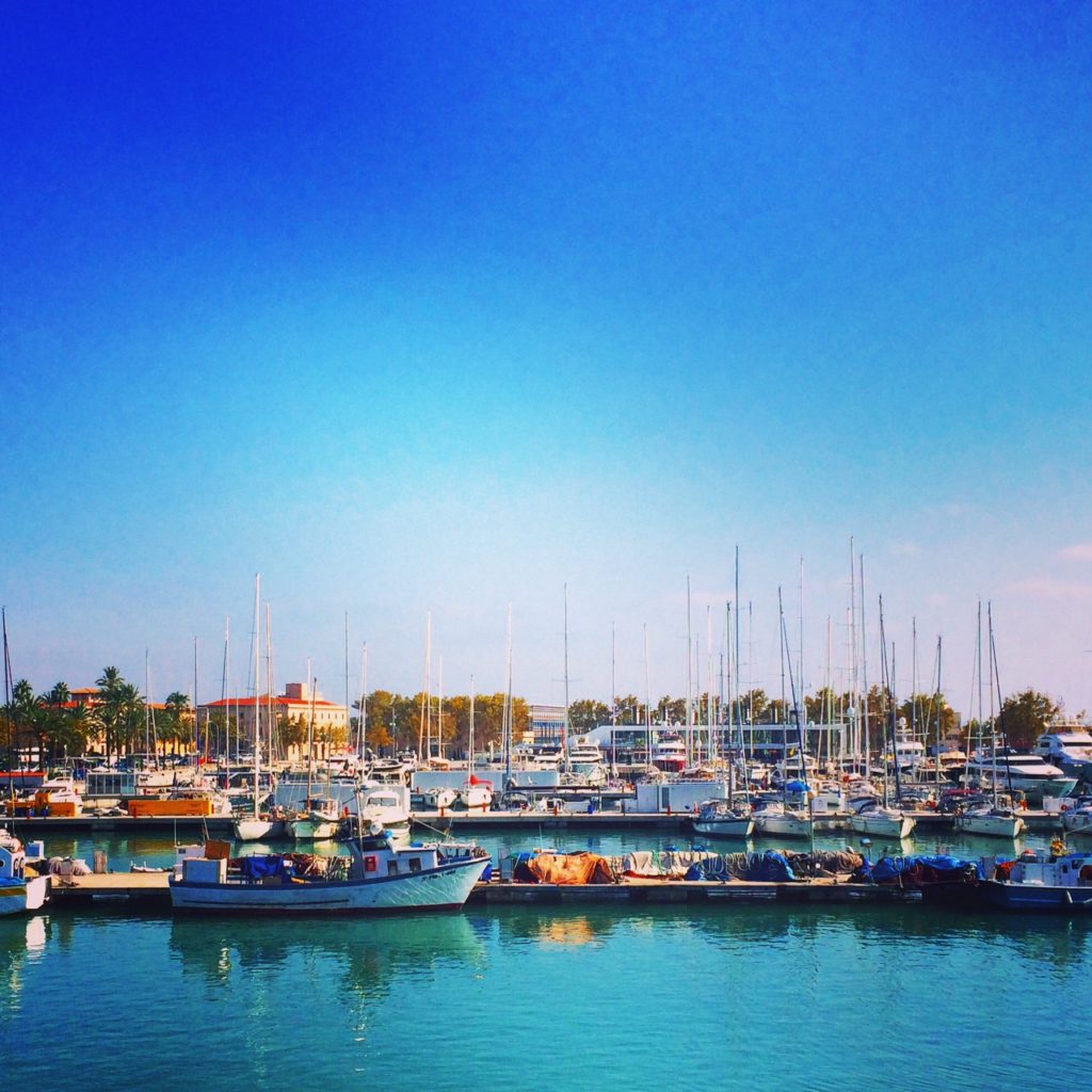 The harbour in Palma, Majorca