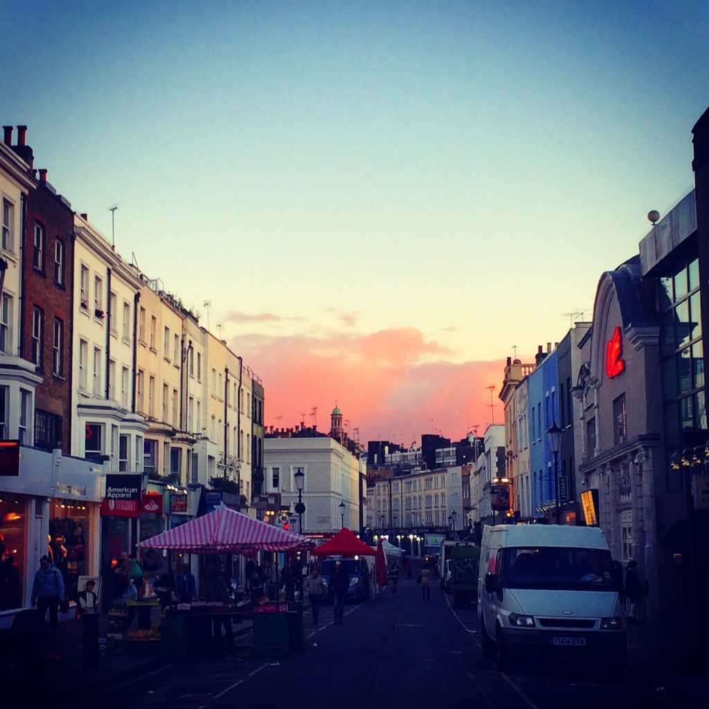 Portobello Road Sunset