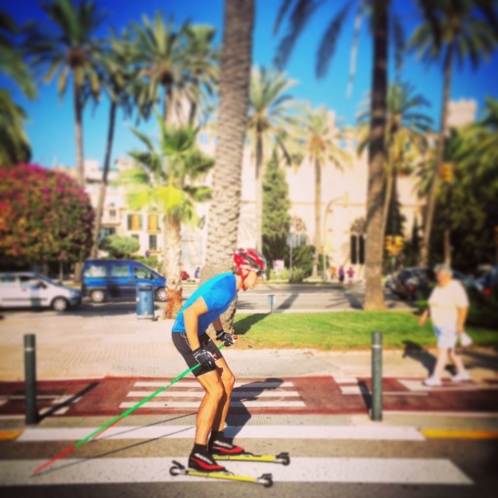 Skiing in Palma