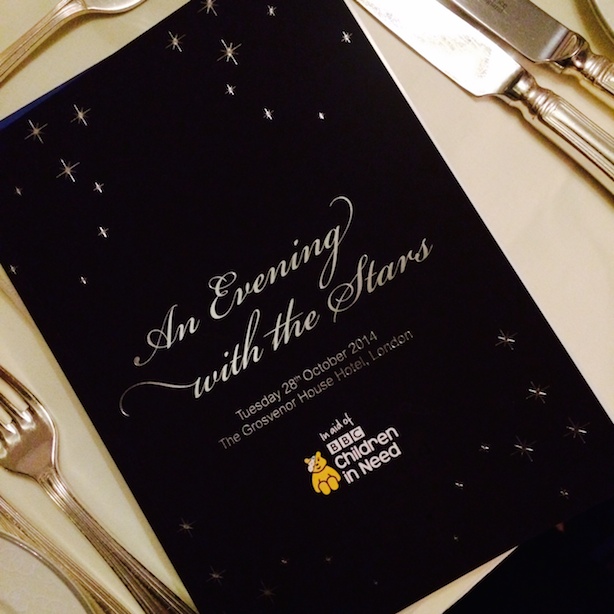 An evening with the stars - children in need
