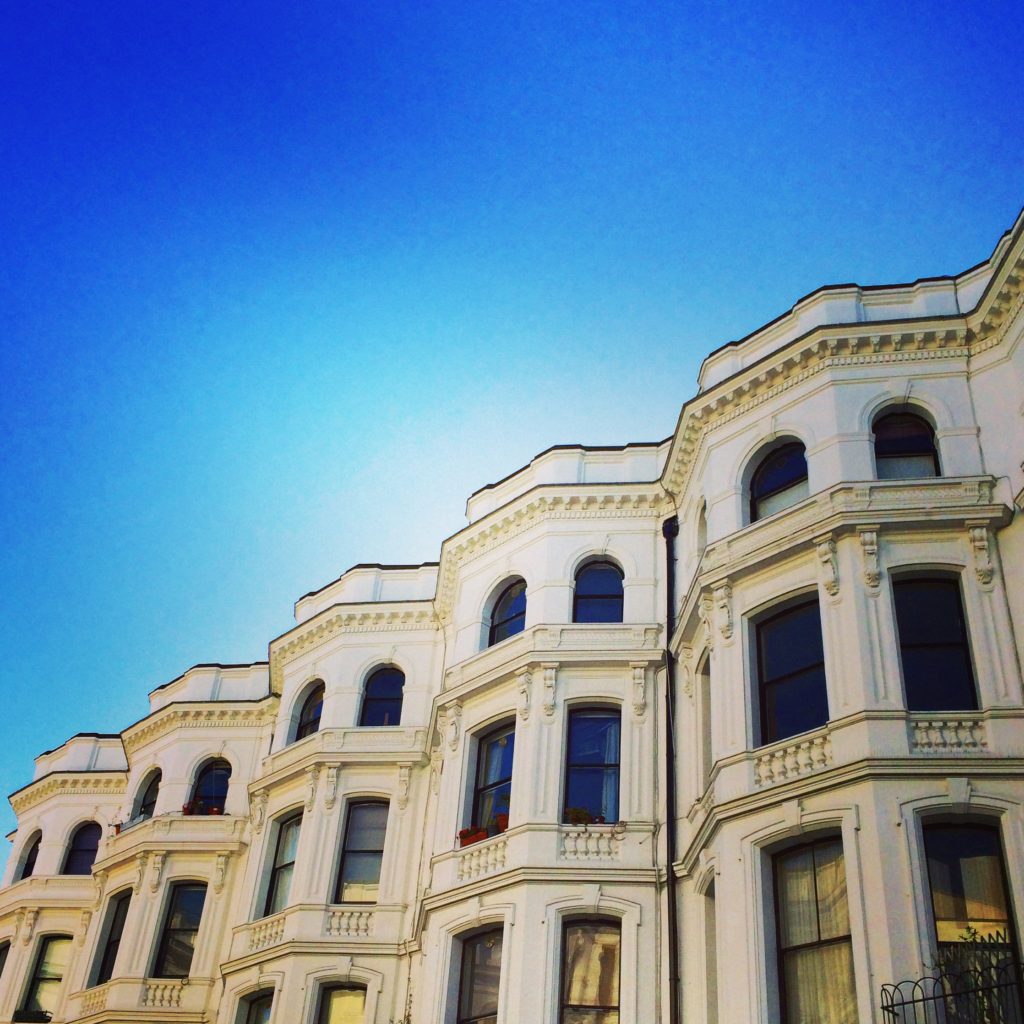 Beautiful buildings in Notting Hill