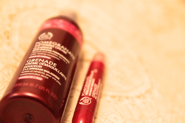 Body Shop Pomegranate Products - Christmas Advent