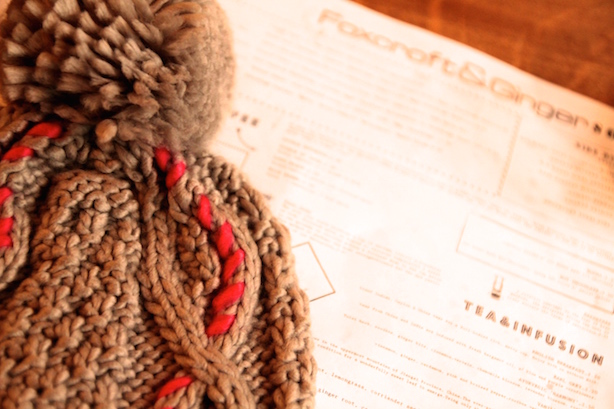 Rope Stitch Cable Hat - Oliver Bonas