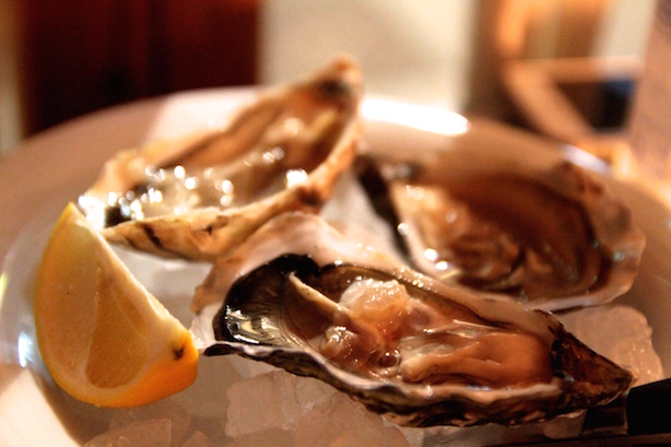 Oysters at Lo de Flor, Barcelona