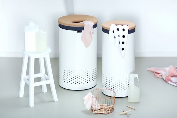 Brabantia Laundry Bin with Cork Lid