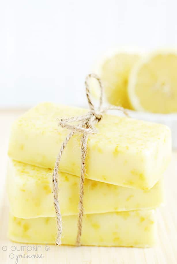 Lemon soap