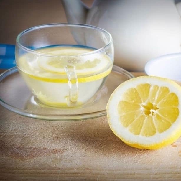 Warm water lemon