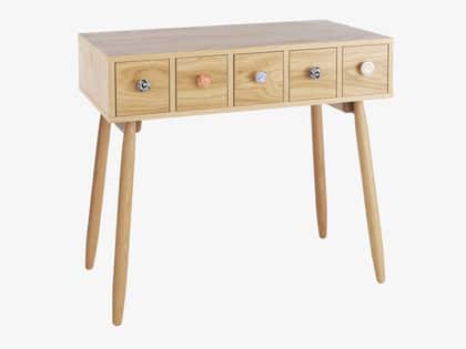 Fleur Oak Dressing Table - Habitat