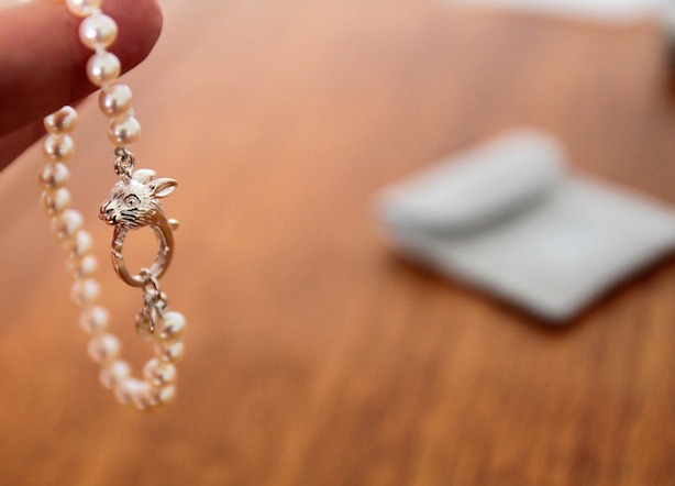 Claudia Bradby Pearl Alice Bracelet