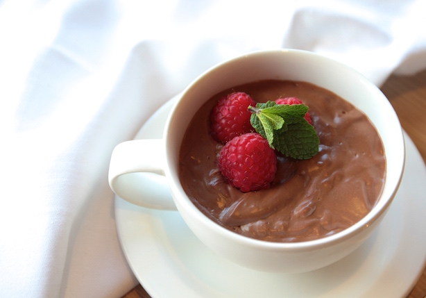 Avocado chocolate mousse