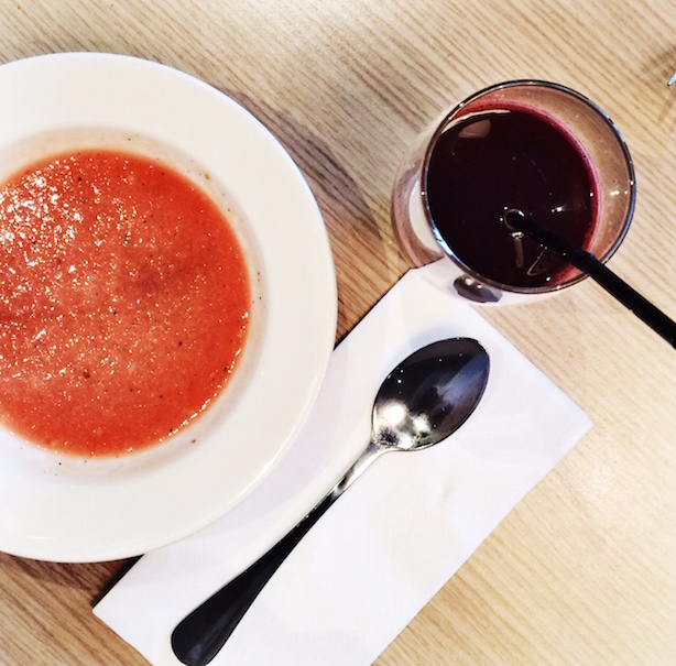 Juice and soup