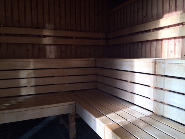 Sauna at Lifehouse Spa