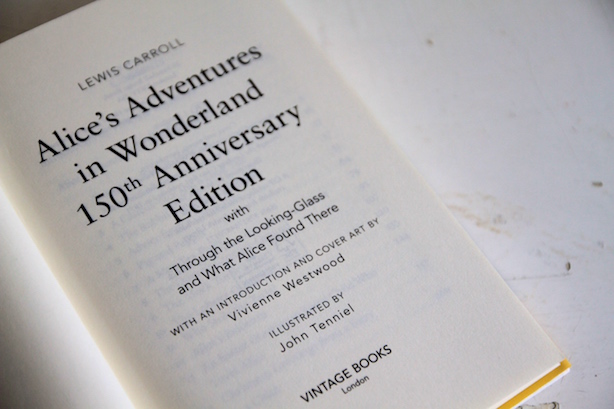 Vivienne Westwood 150th anniversary edition of Alice in Wonderland