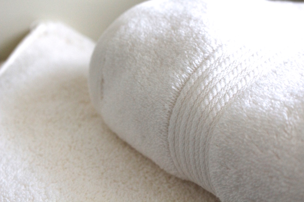 White towel