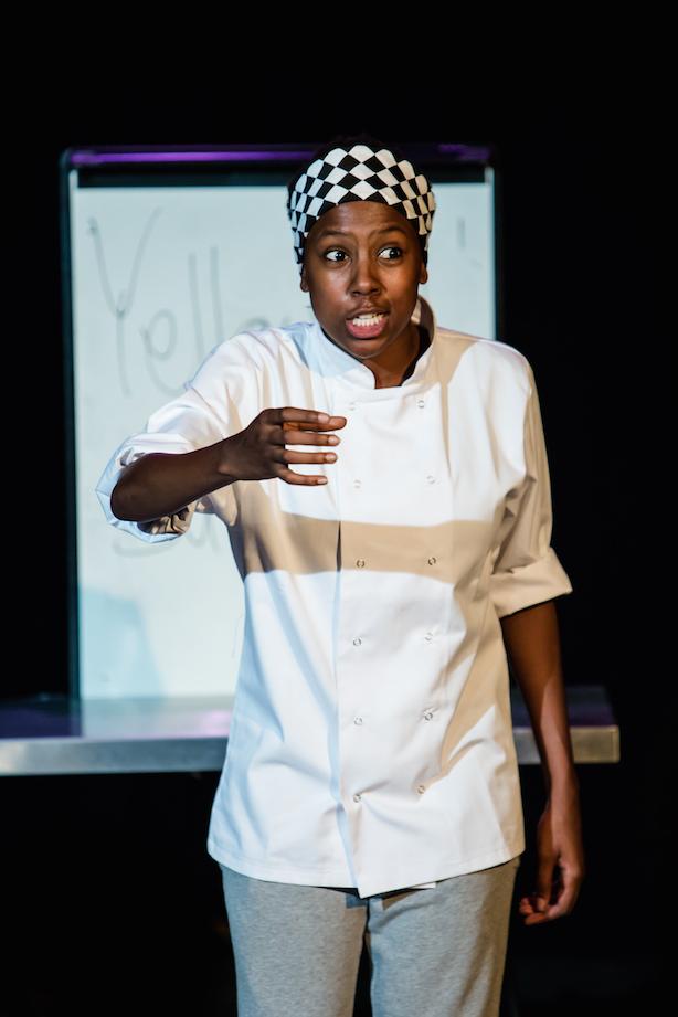 Jade Anouka in Chef. Directed by Kirsty Patrick Ward. Produced by POP