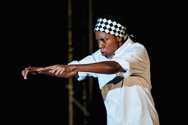 Jade Anouka in Chef. Directed by Kirsty Patrick Ward. Produced by POP