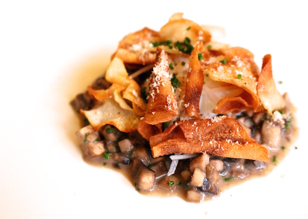 Mushroom risotto