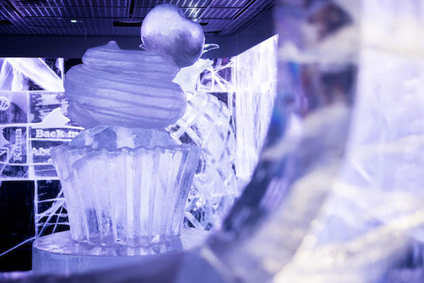 Ice Cupcake at Ice bar