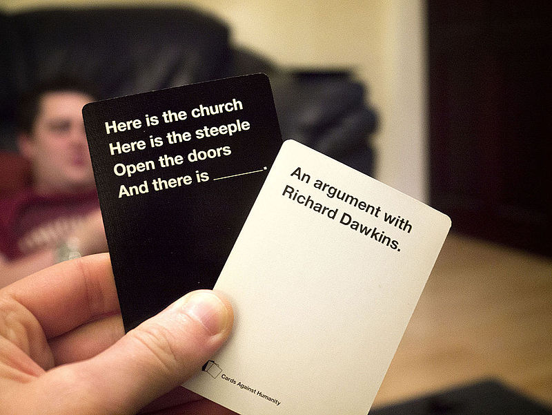 Cards Against Humanity at Board Games Cafe