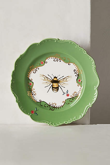 Anthropologie bee plate