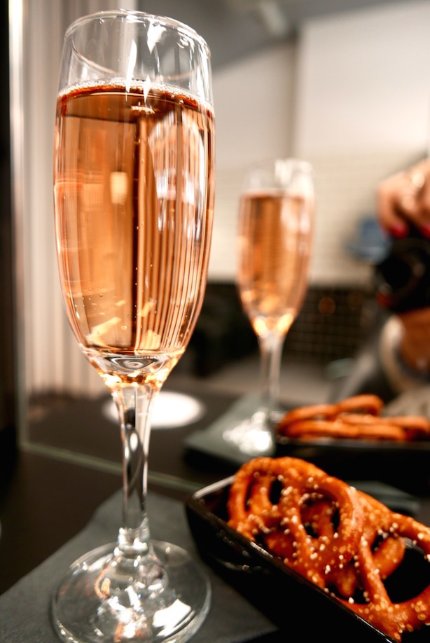 Pink champagne
