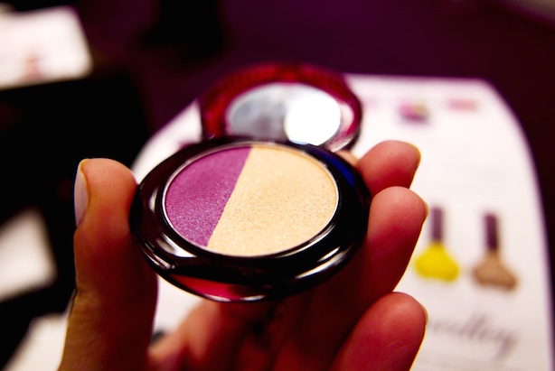 Eye colour Argentine Tango (003) - a complementary couple of deep plum and radiant gold
