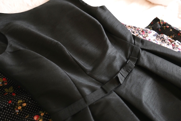 A worn-once party frock. It never really looked very good. But I kept it because it wasn't cheap to buy. That is what's known as ridiculous maths.
