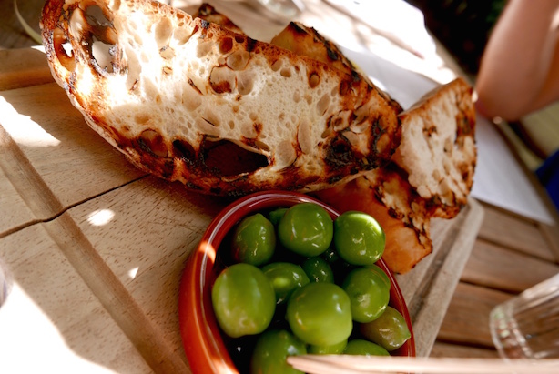 Bread and olives