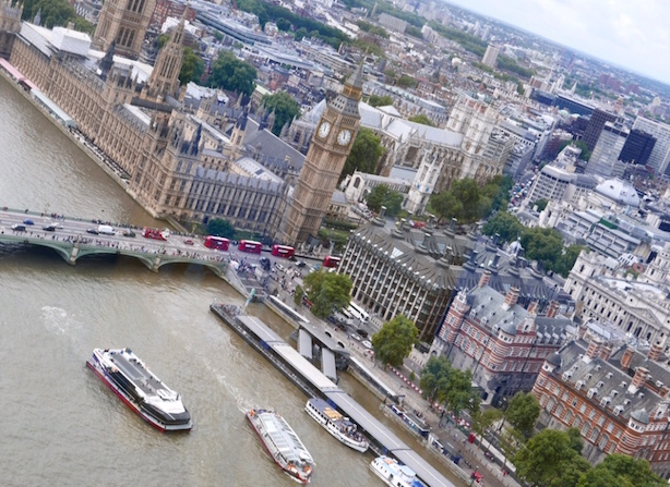 London Eye view