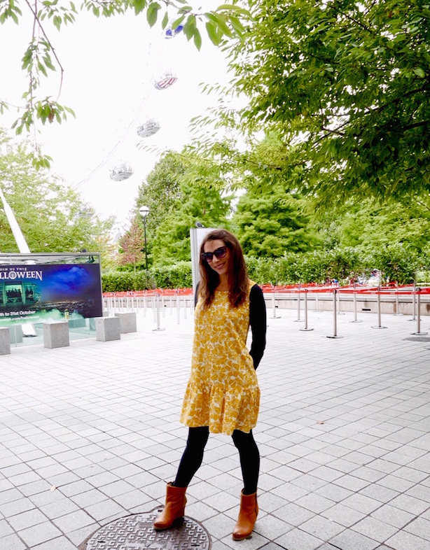 Dress and Sunnies - Uniqlo