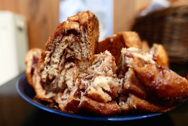 Cinnamon buns at Nordic Bakery