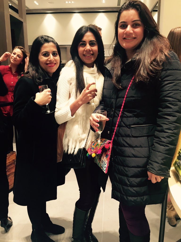 Deeply celebrating at Banana Republic last week