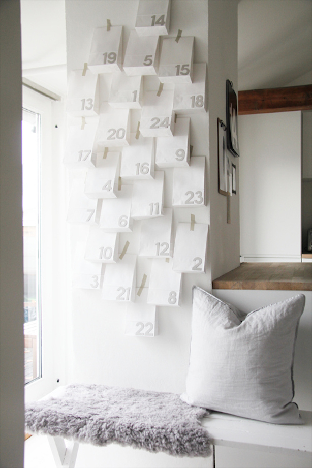 Home made advent calendar