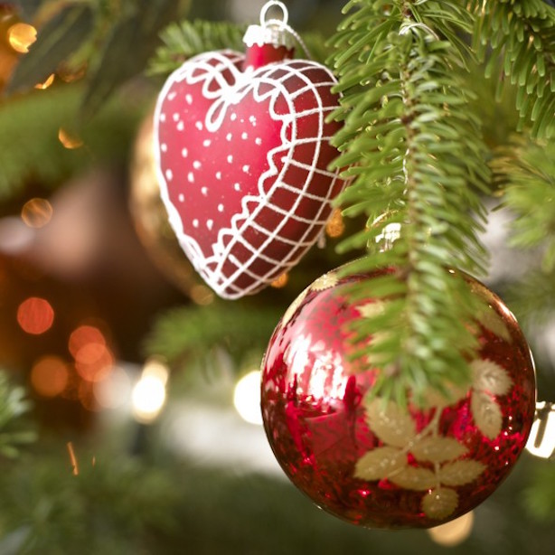 Even the baubles are perfect... (pic from Good Housekeeping)