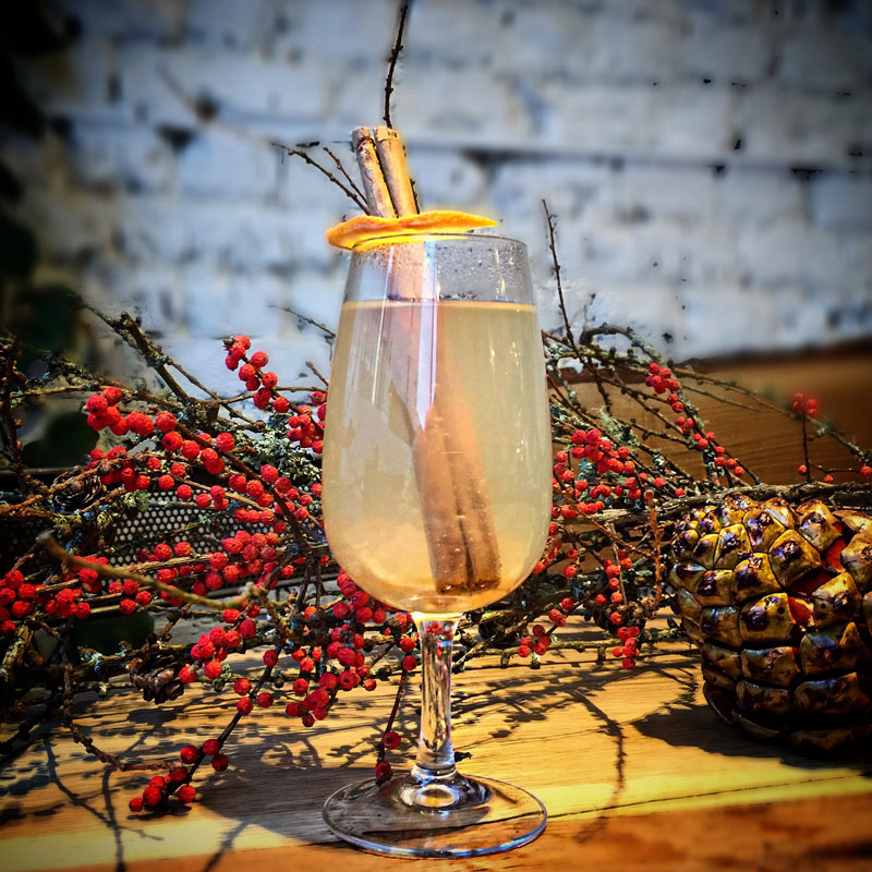 Hot toddies at Rabbit and Shed