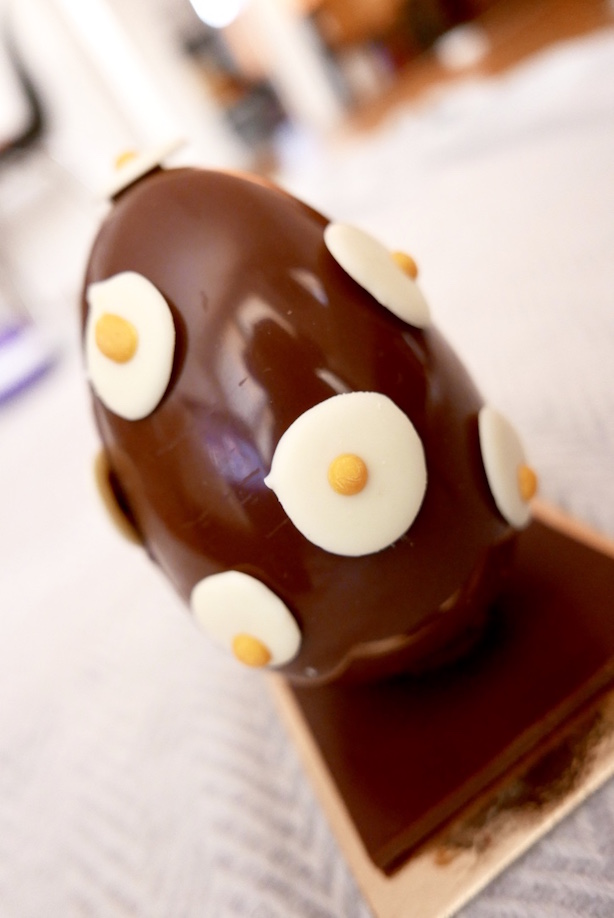 Marc Patisserie Fried Egg Easter Egg
