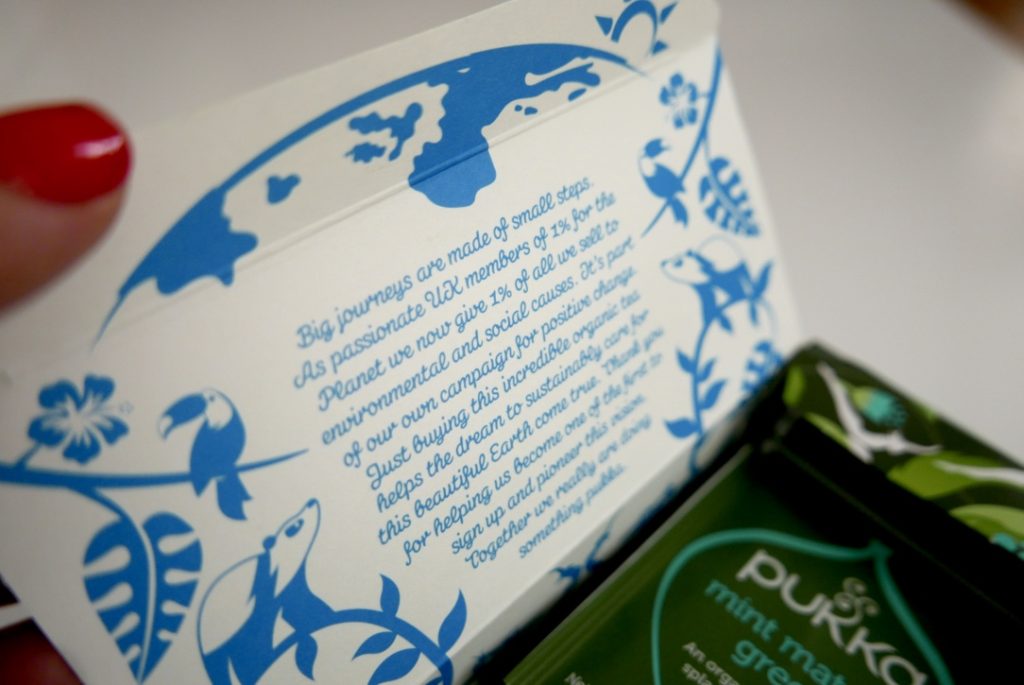 Pukka matcha mint tea