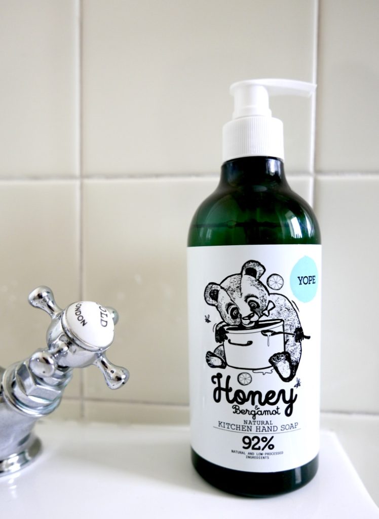 YOPE Natural Honey Bergamot Kitchen Hand Soap
