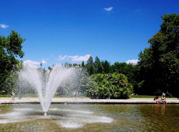 Templo de Debod) is an ancient Egyptian temple that was dismantled and rebuilt in Madrid