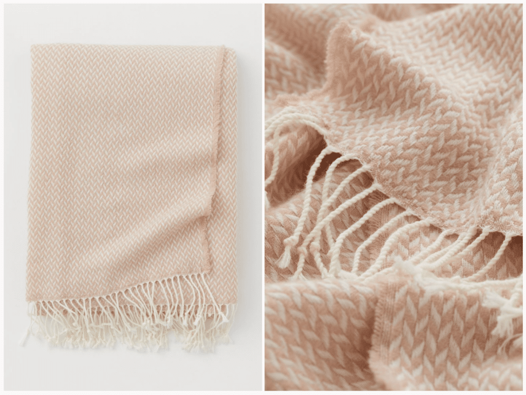 Pink Wool blanket