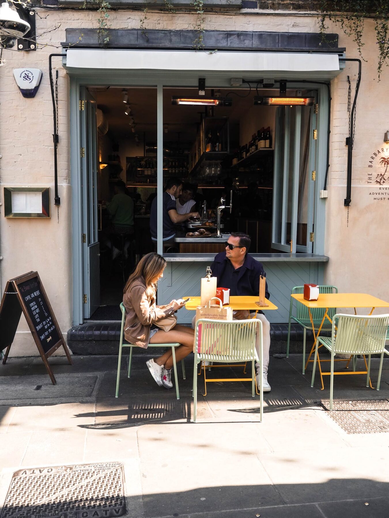 outside cafe