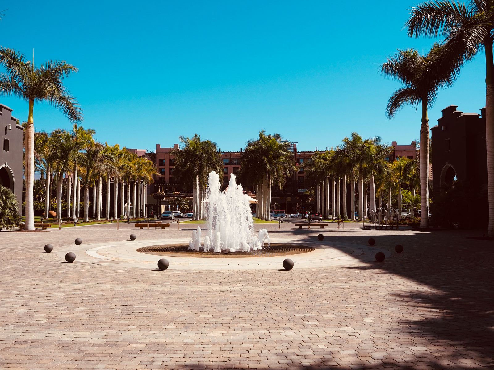 hotel entrance, Gran Canaria