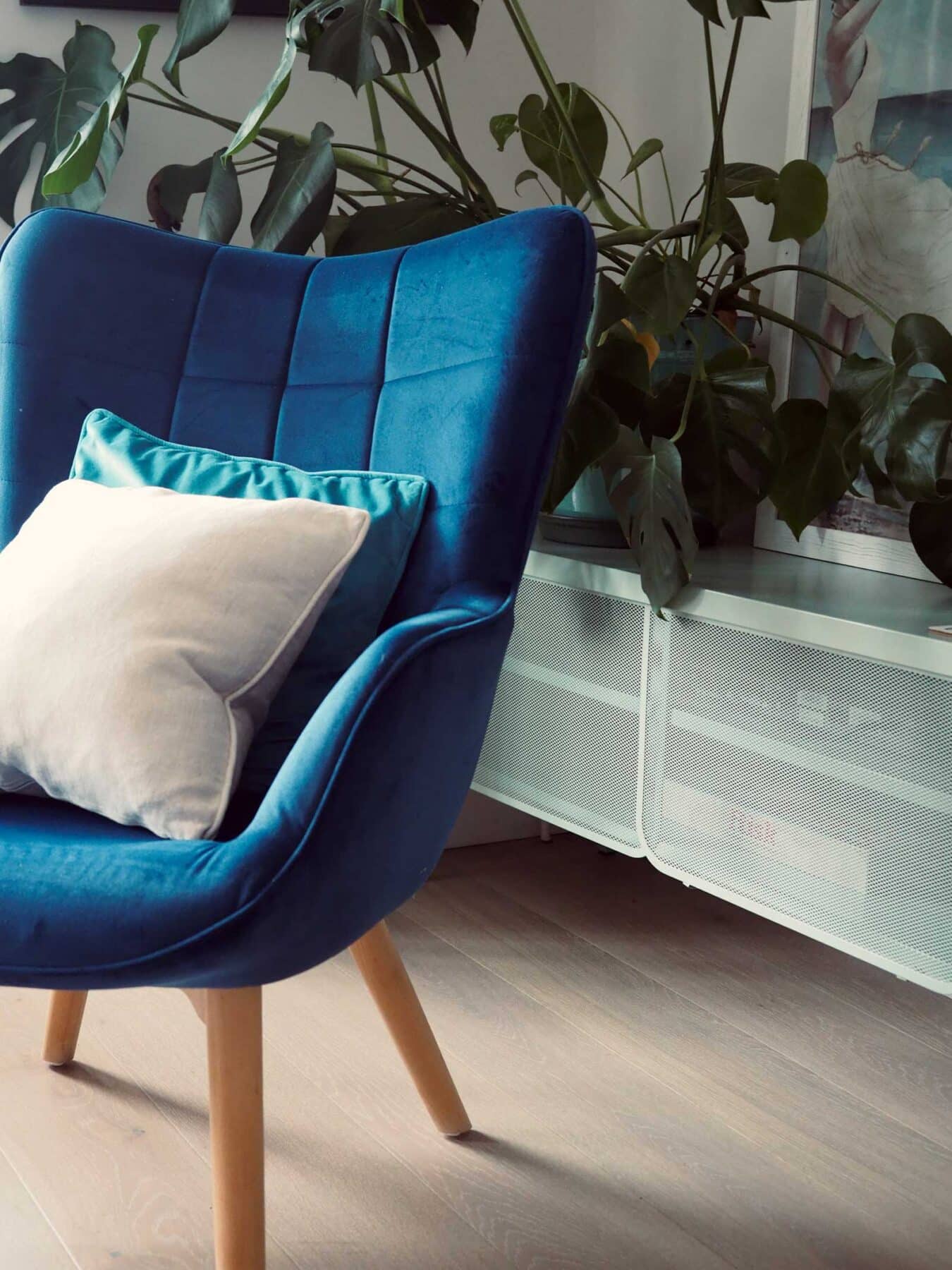 blue chair