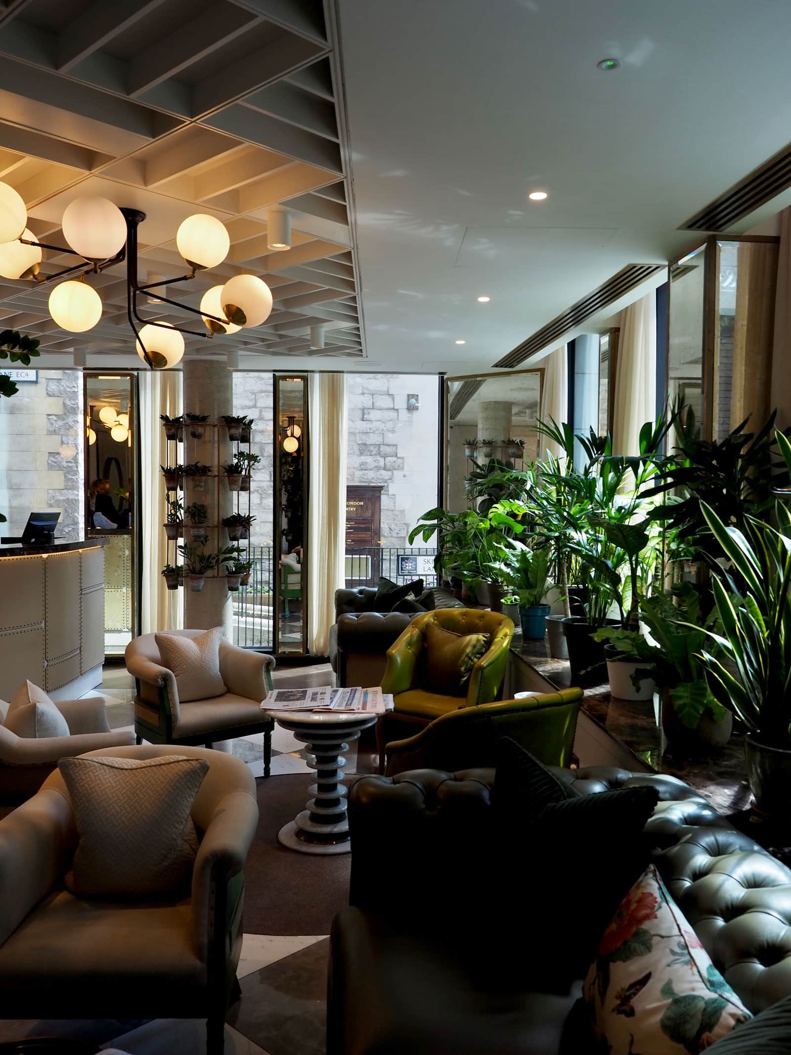 Lobby of Vintry & Mercer