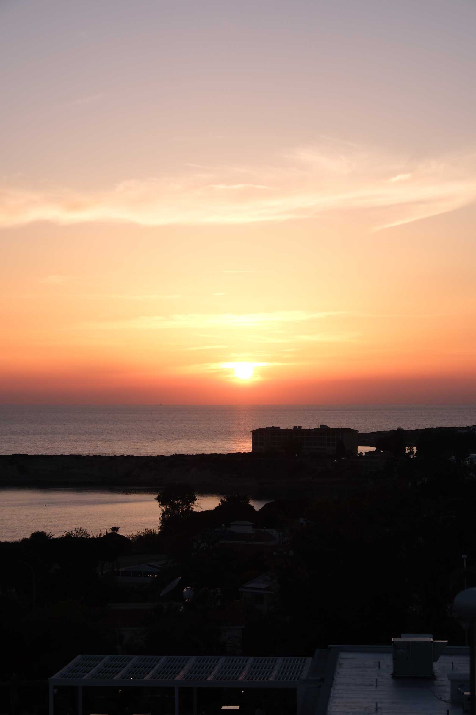 Paphos-cyprus-sunset